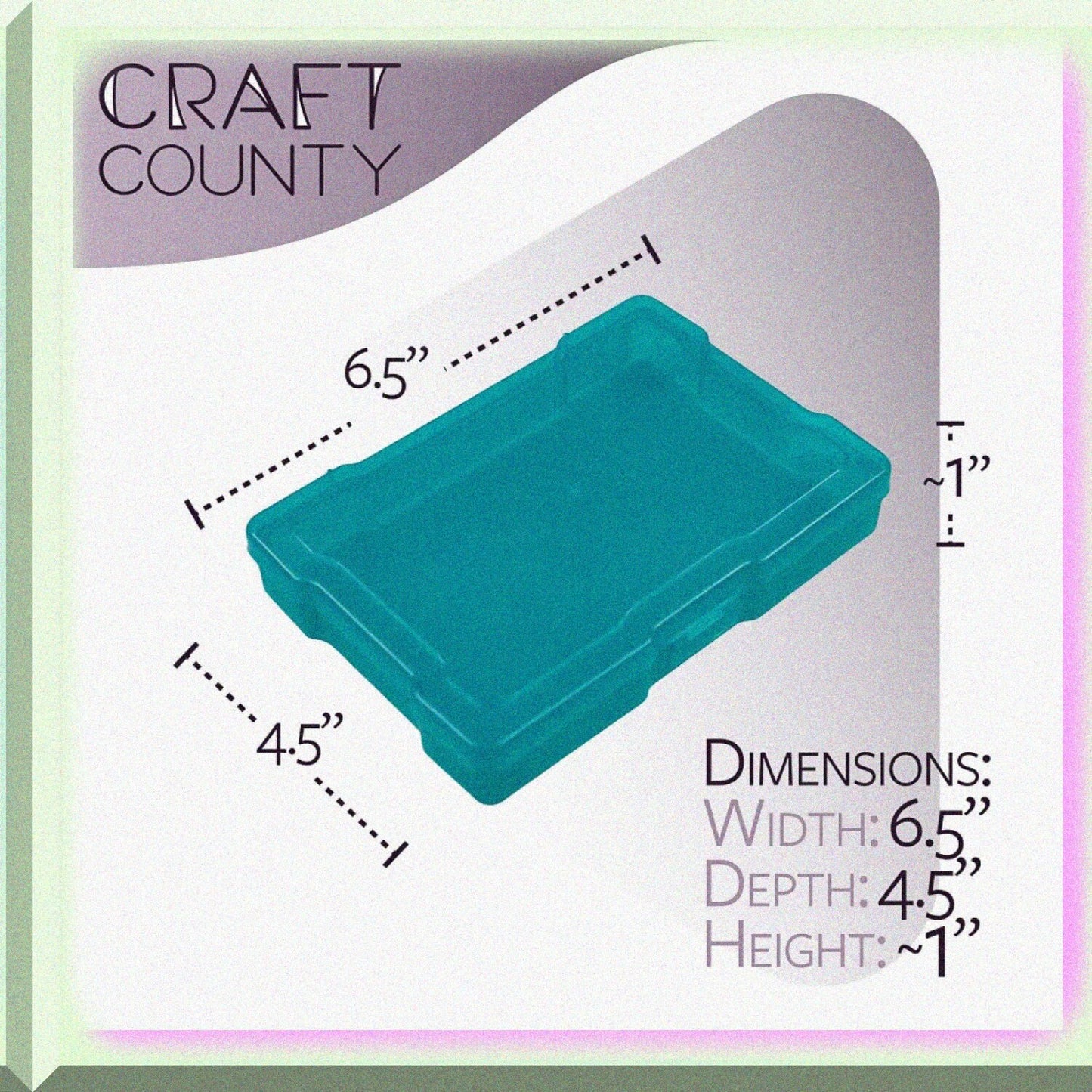 Photo Keeper and Box for Photos, Puzzles, Supplies