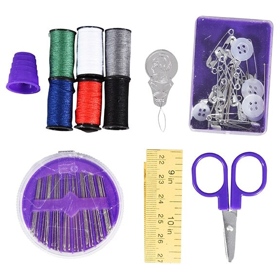 Portable Sewing Kits, 3.25x2.875 in. (Pack of 18)