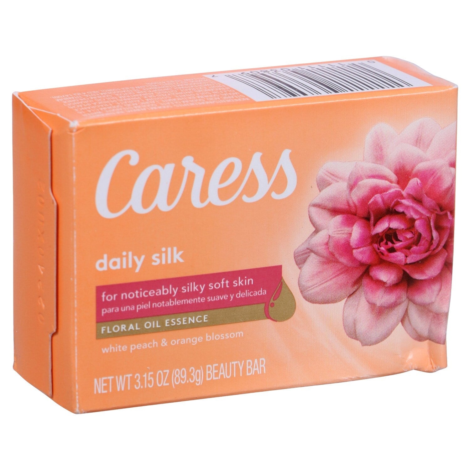 Caress Daily Silk Floral Scented Soap Bars, 3.15 oz. (Pack of 48)