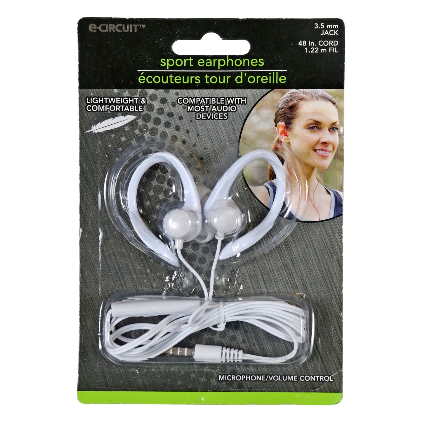 E-Circuit Over-the-Ear Sport Earphones (Pack of 24)