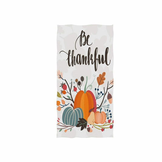 Thanksgiving Pumpkin Hand Towel 15x30 Inch