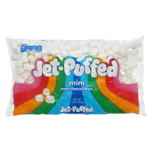 Jet Puffed Mini Marshmallows, 10-oz. Bags (Pack of 18)