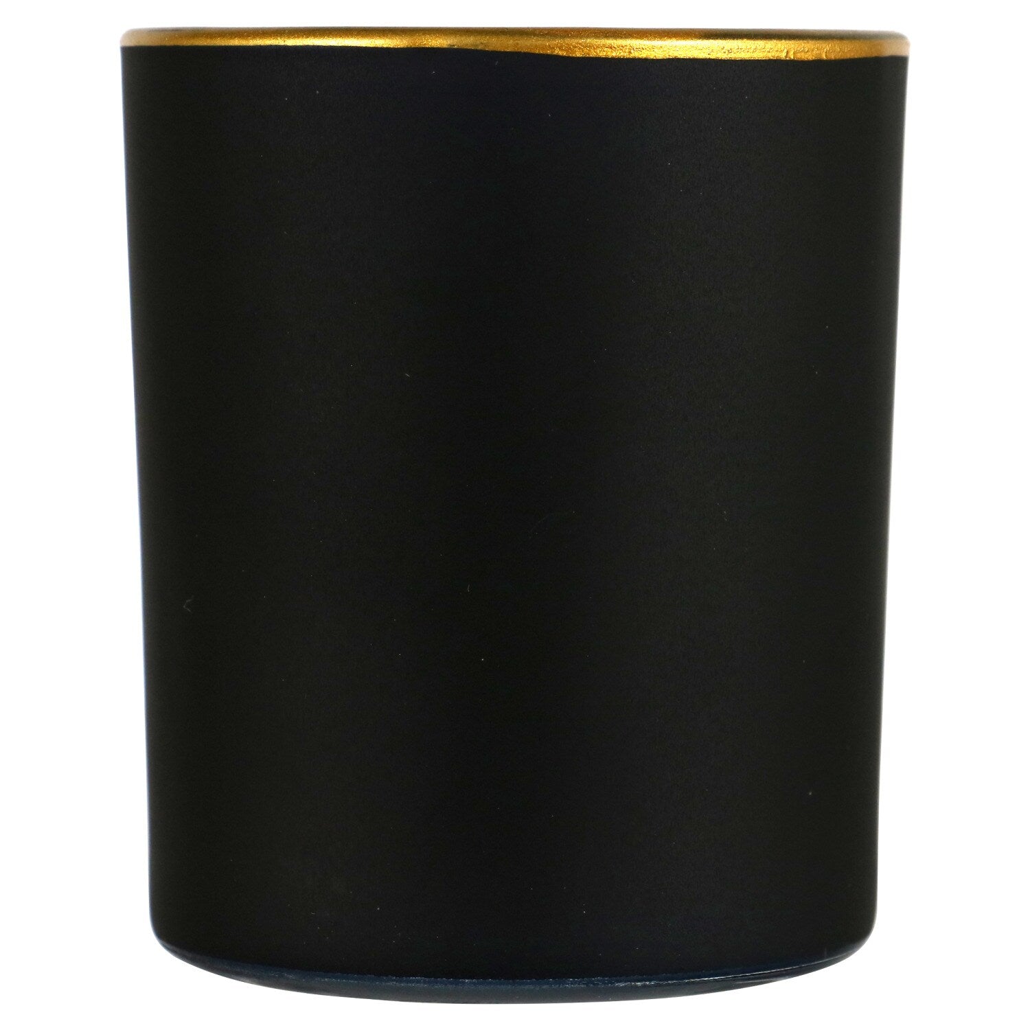 Frosted Candleholder Tumblers with Gold Rims, 3.25x2.75 in. (Pack of 24)