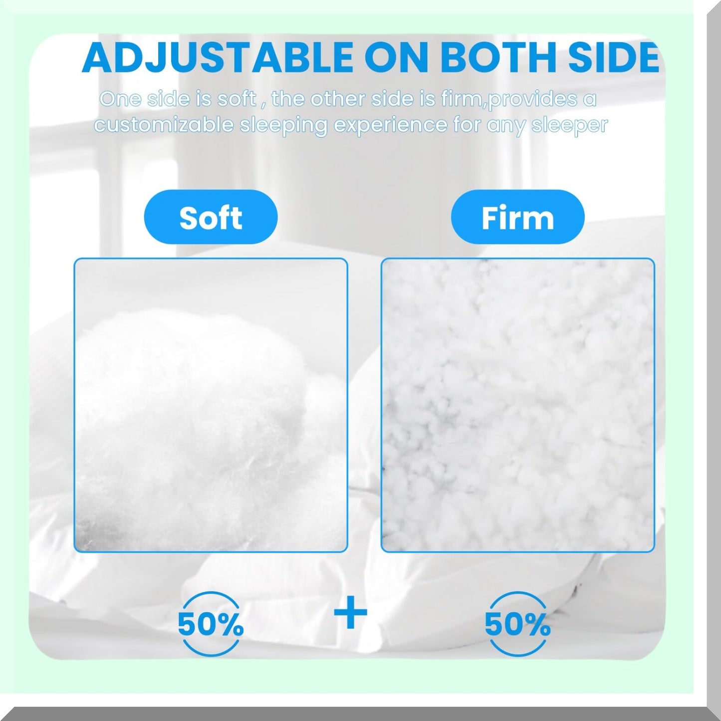 Luxury DreamSleep Pillows - Set of 2, White Microfiber Filled, 20 x 36 Inches, Super Soft Hotel Collection Bed Pillows for Back, Stomach, or Side Sleepers. Experience the ultimate comfort!