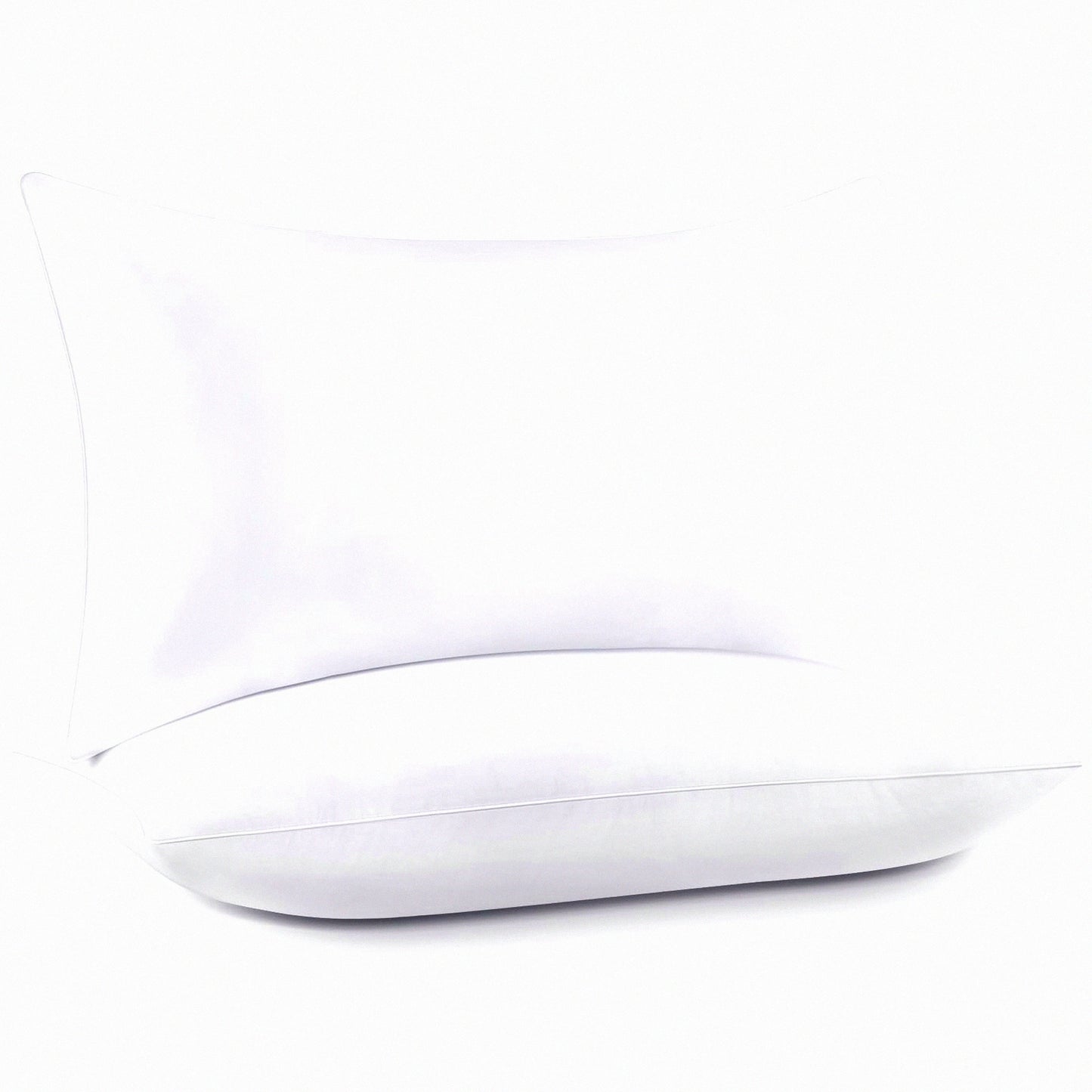 Luxury DreamSleep Pillows - Set of 2, White Microfiber Filled, 20 x 36 Inches, Super Soft Hotel Collection Bed Pillows for Back, Stomach, or Side Sleepers. Experience the ultimate comfort!