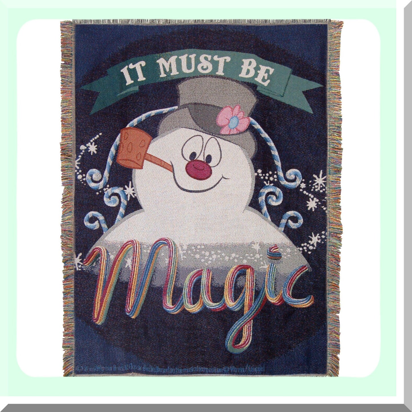 Winter Wonderland Woven Tapestry Throw Blanket - 48" x 60""