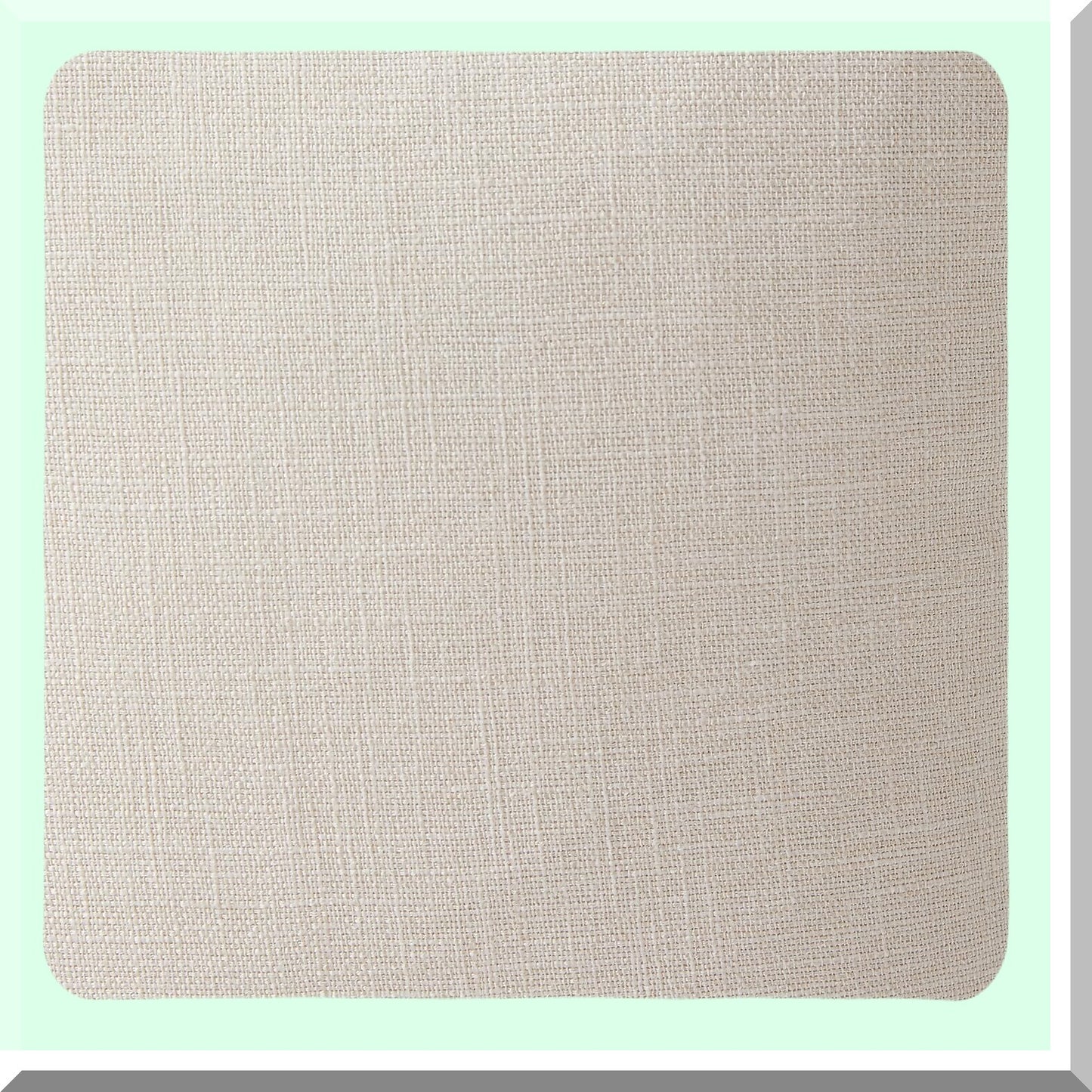 Farmhouse Boho Ivory Linen Pillow Covers - Set of 2 Decorative Throw Cushion Covers for Sofa Couch Dcor - 18 x 18 Inch