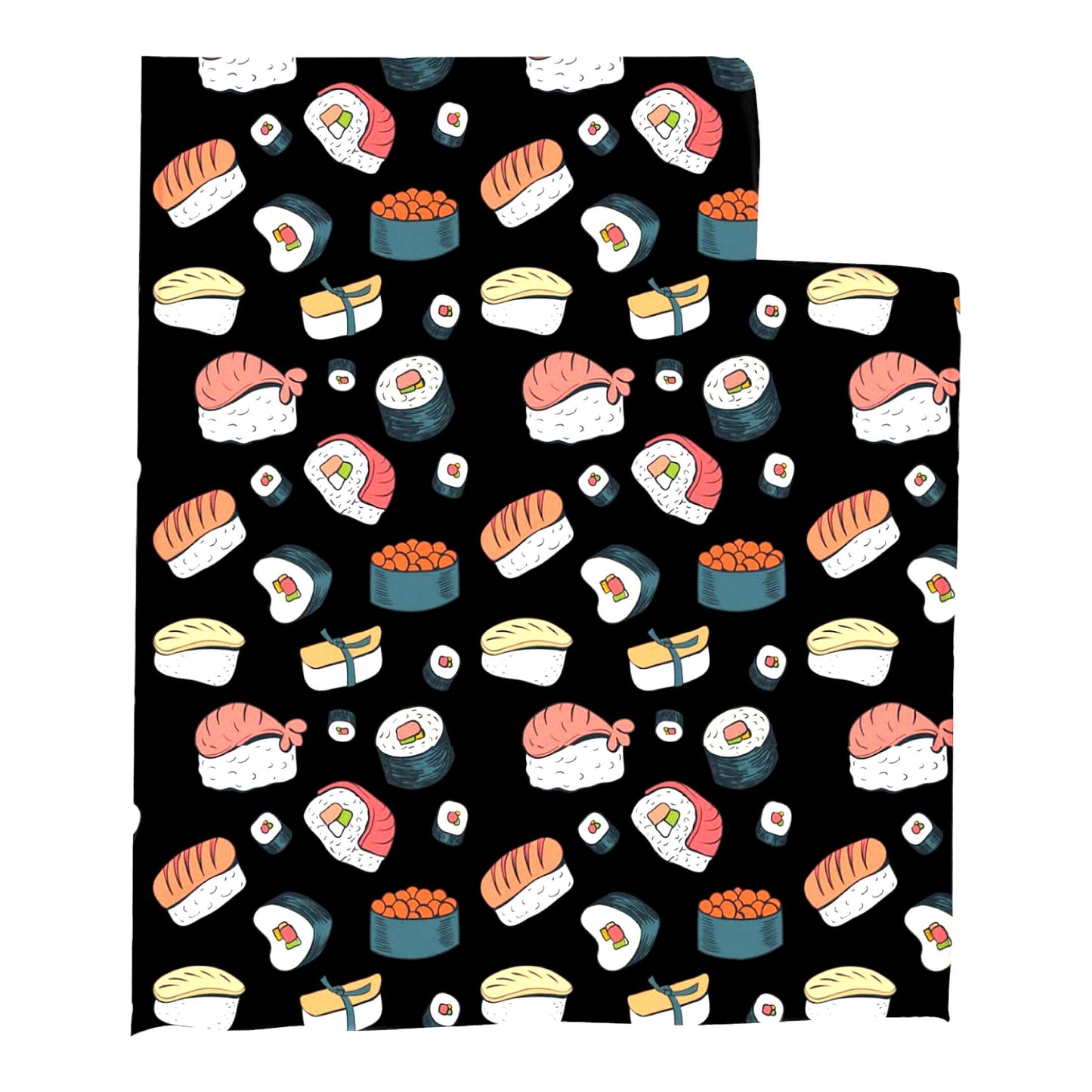 CozySushi Ultra-Soft Micro Fleece Blanket - Warm Throw for Bed, Couch, and Living Room