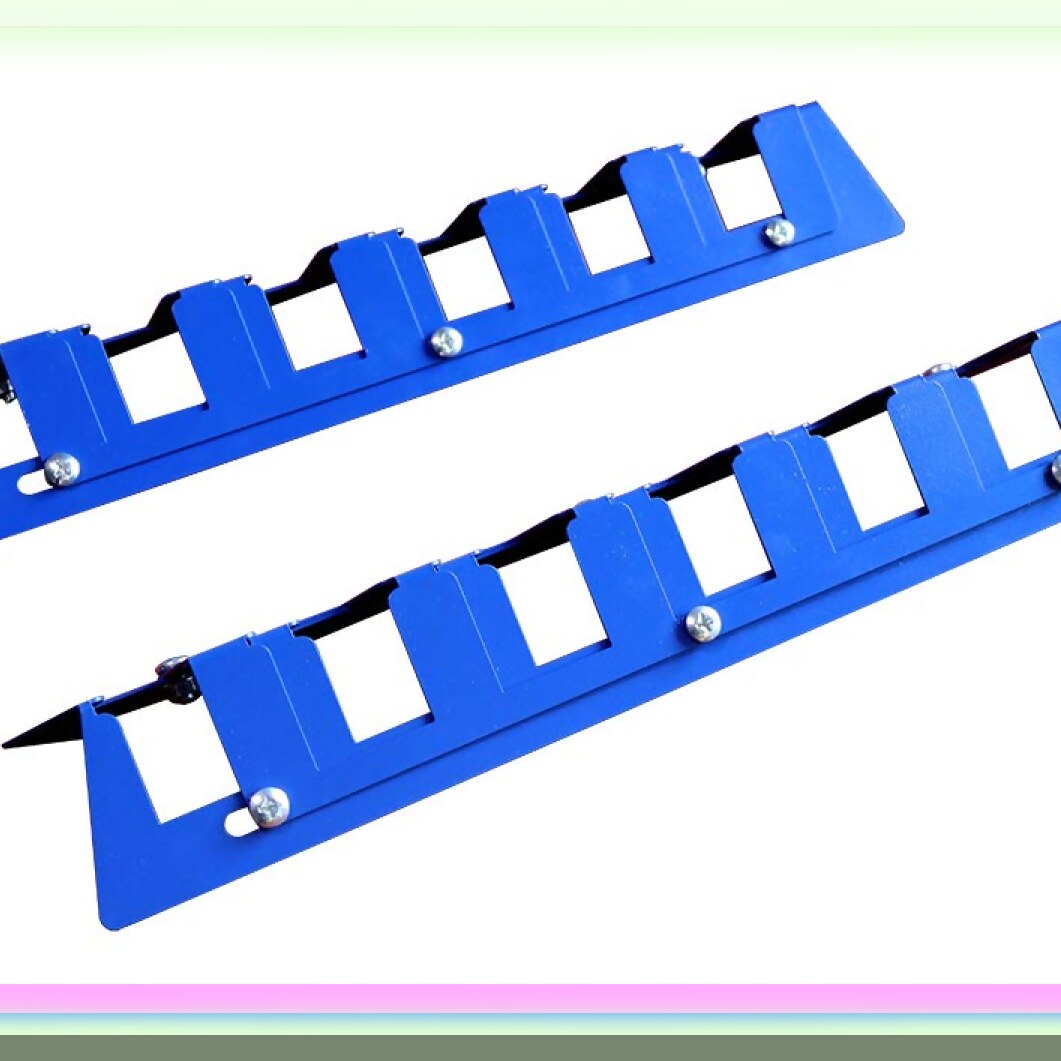 6-Slot Screen Printing Frame Rack for Desktop Storage
