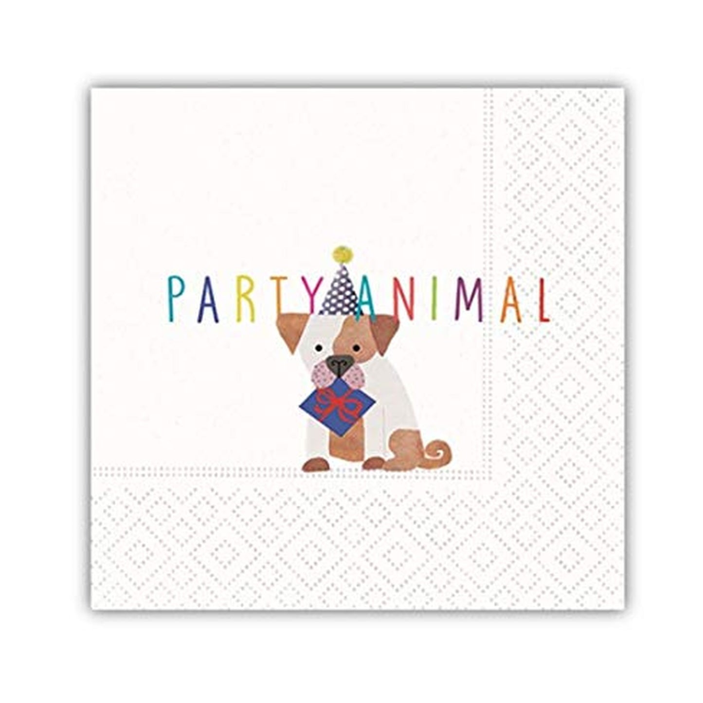 Dog Party Beverage Napkins for Birthday Celebrations