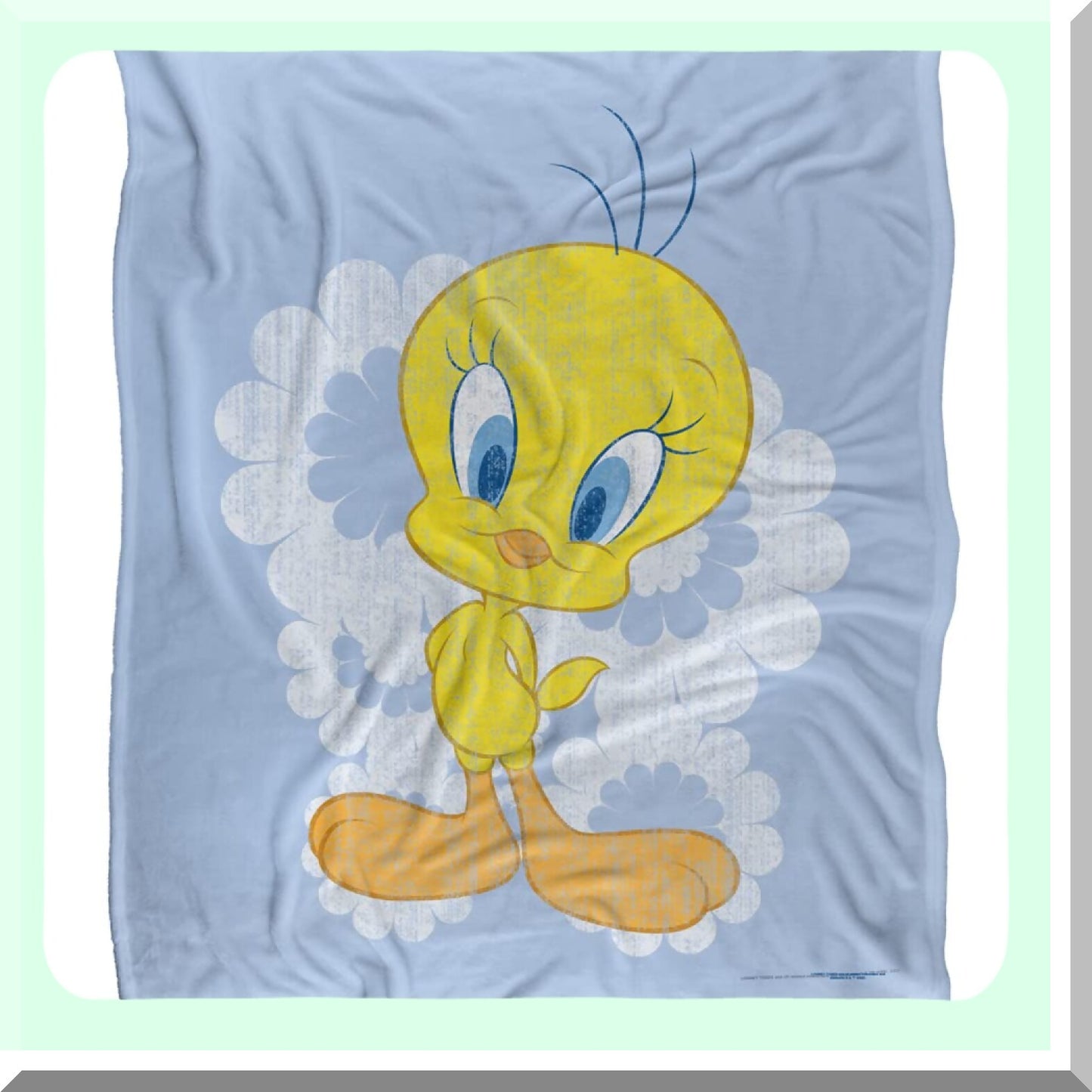 Retro Tweety Silky Touch Throw - Super Soft 50"x60" Looney Tunes Blanket"