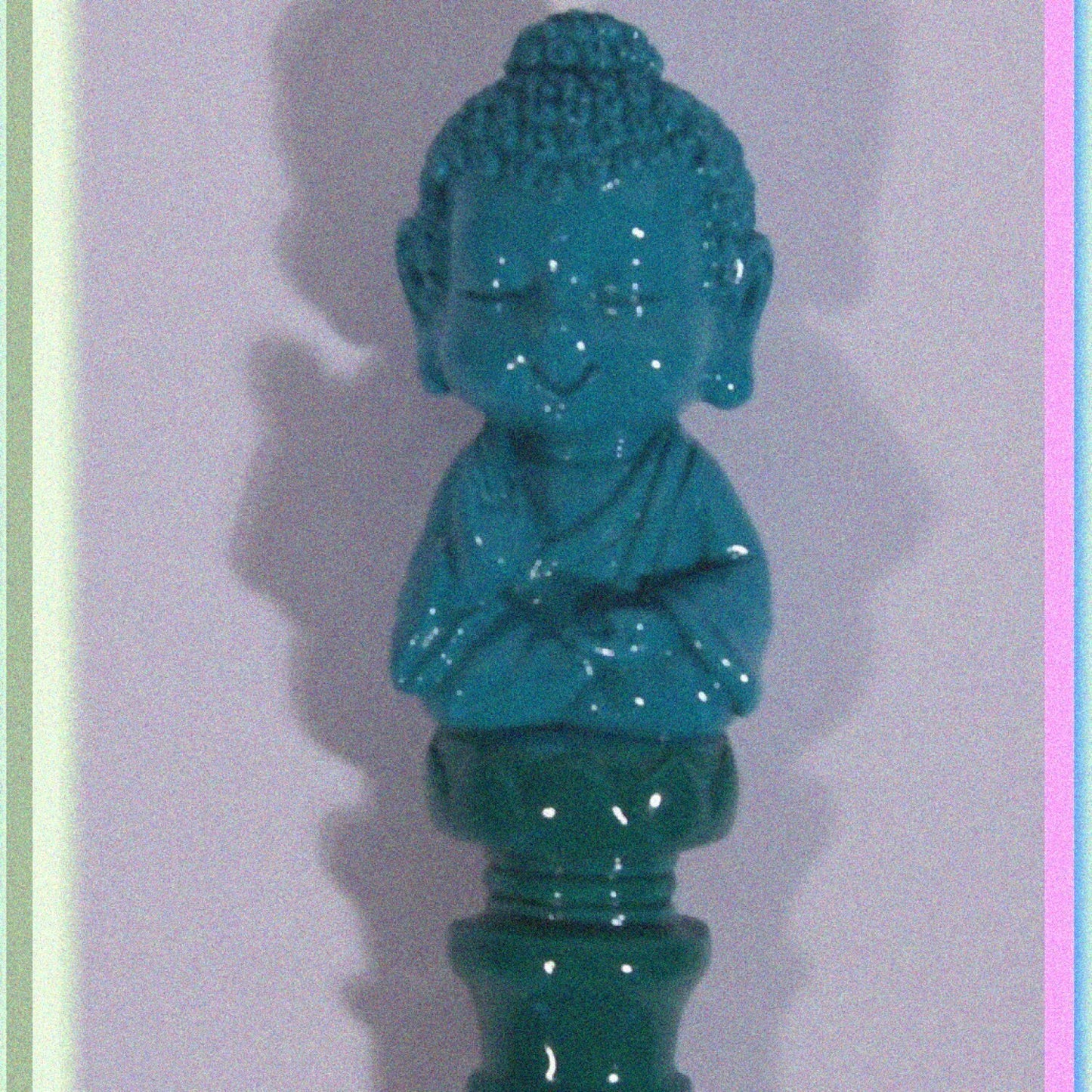Set of 4 Assorted Buddha Pens with Hand-Painted Colors