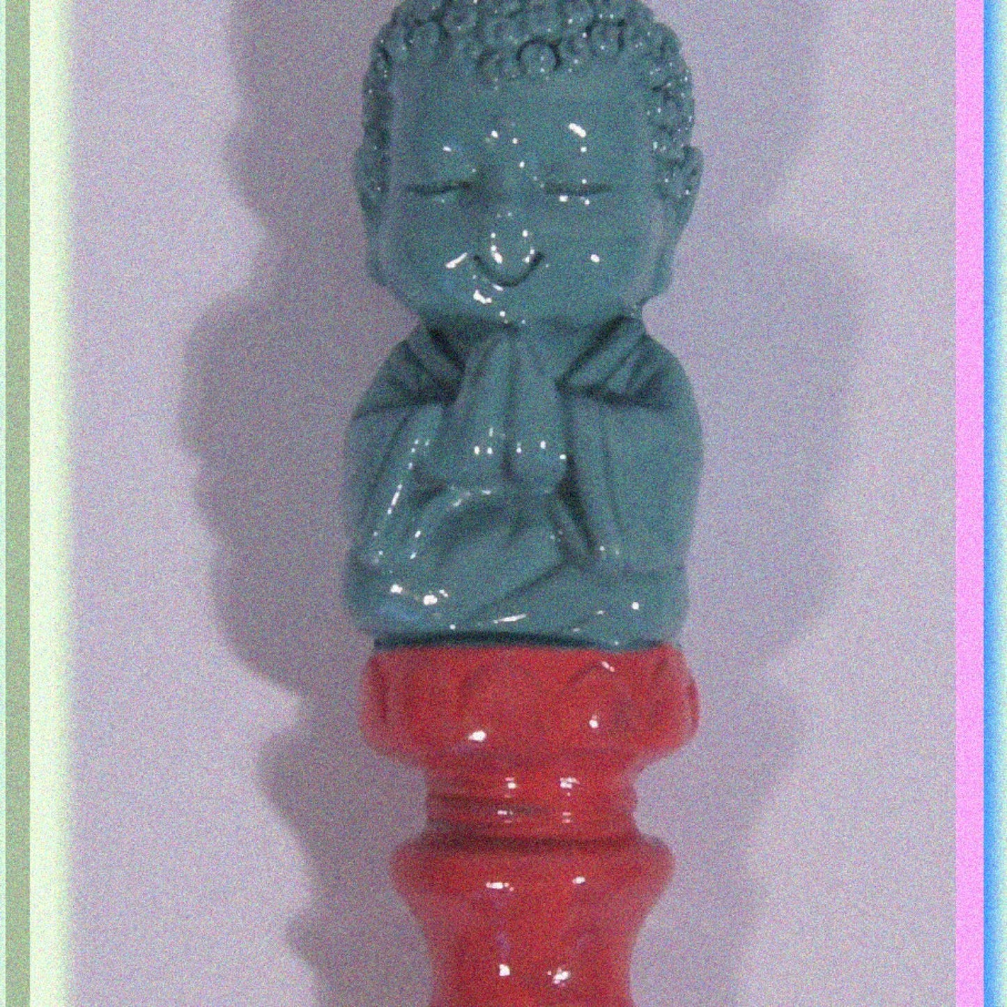 Set of 4 Assorted Buddha Pens with Hand-Painted Colors