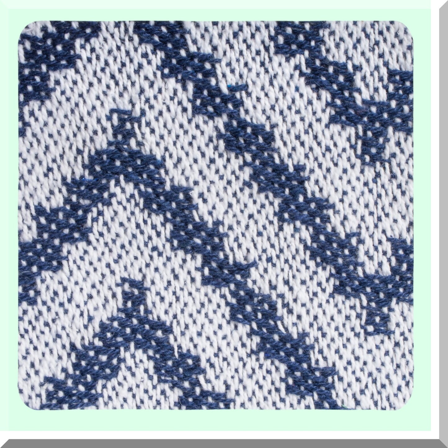 CozyChevron Rustic Farmhouse Throw Blanket - Nautical Blue, Perfect for Chair, Couch, Bed, Picnic, Camping, Beach, or Staying Cozy at Home (50 x 60)