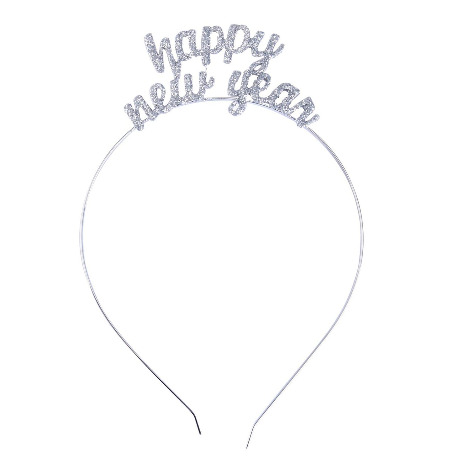 New Year Headband Tiara with Rhinestones for Celebrations