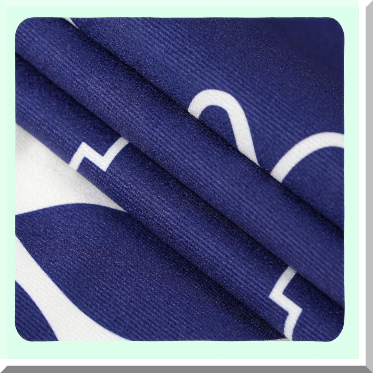 Navy Blue Geometric Velvet Pillow Covers - Set of 4 | Decorative Throw Cushion Case for Home Sofa Patio Bedroom | Farmhouse Outdoor Decoration - 18x18
