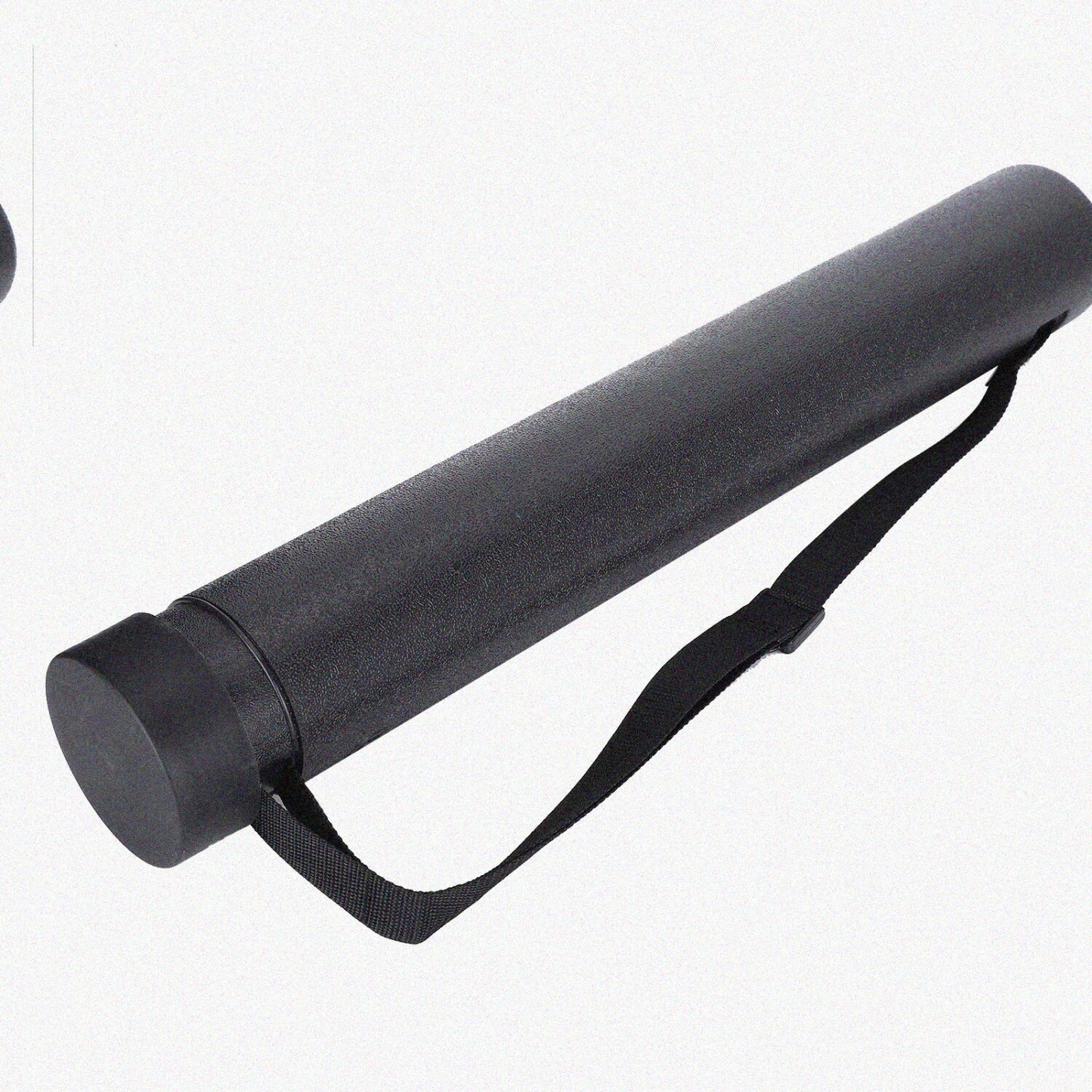 Waterproof Circular Drawing Tube, Black, Adjustable 56.4cm-87.5cm