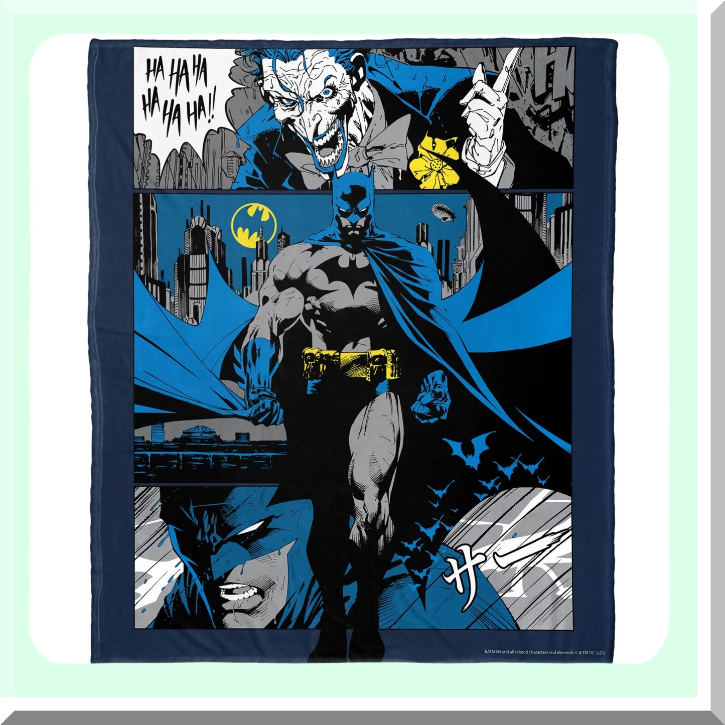 SilkTouch Anime Joker Throw Blanket - 50x60