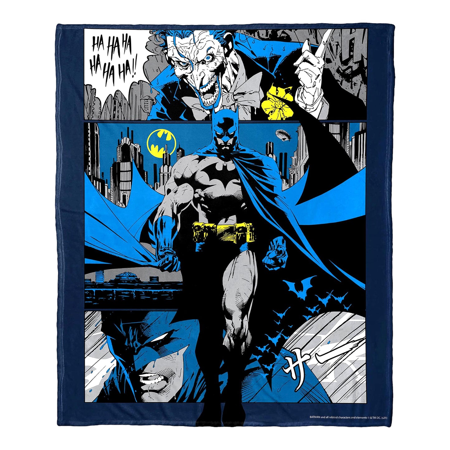 SilkTouch Anime Joker Throw Blanket - 50x60