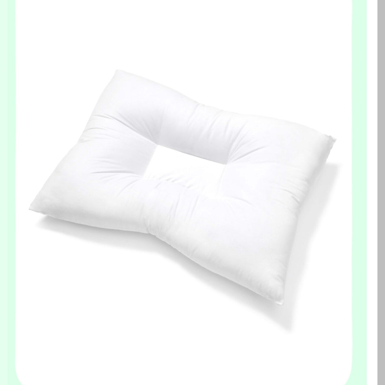 GravityAlign Head Support Pillow - Proper Sleep Posture for Neck and Spine Alignment - Orthopedic Cushion for Improved Rest and Comfort
