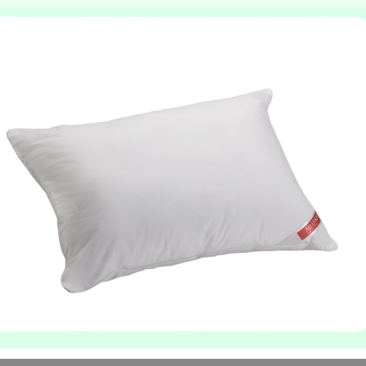 AllergenGuard Hot Wash Pillow - Queen Size, White - Hypoallergenic Pillow with Hot Water Protection - Allergy-Free Sleep Solution