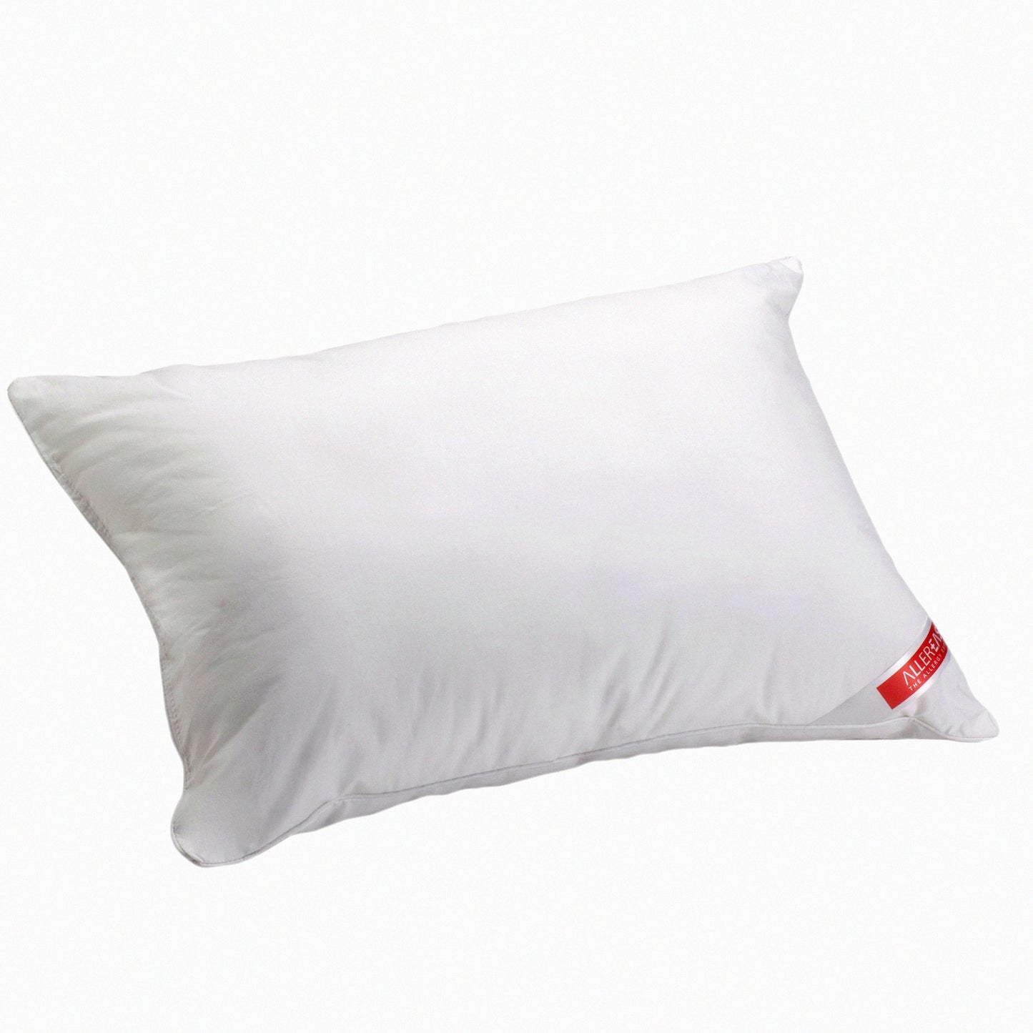 AllergenGuard Hot Wash Pillow - Queen Size, White - Hypoallergenic Pillow with Hot Water Protection - Allergy-Free Sleep Solution