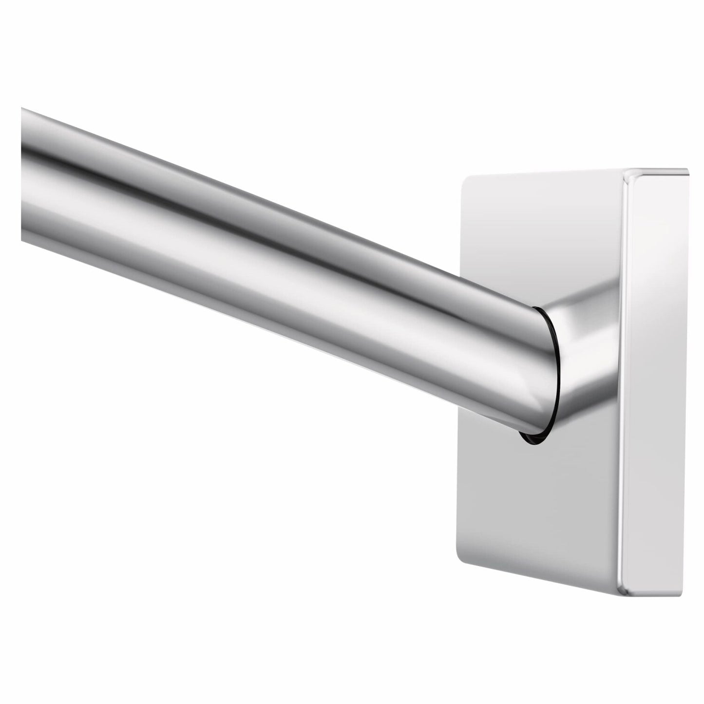 Triva Chrome Adjustable 54-60-Inch Shower Curtain Rod