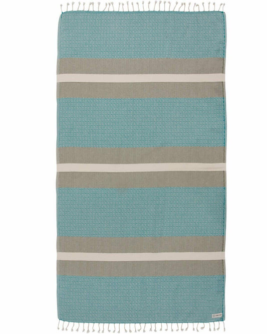 Turkish Beach Towel Green 100% Cotton