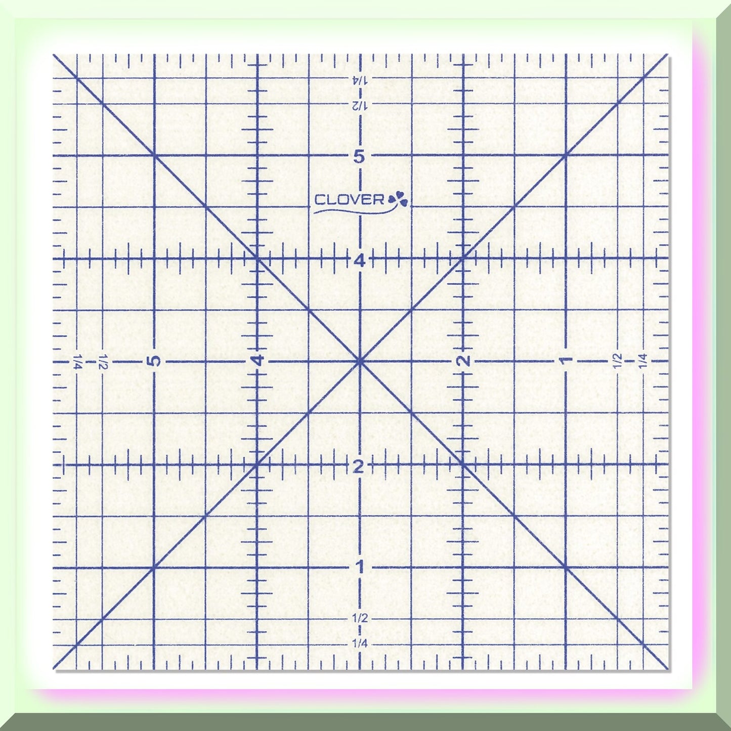 6"X6" Square Patchwork Ruler