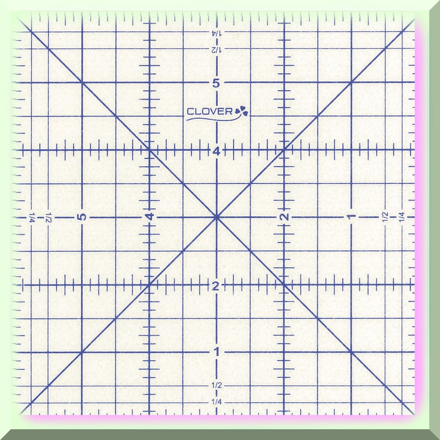 6"X6" Square Patchwork Ruler