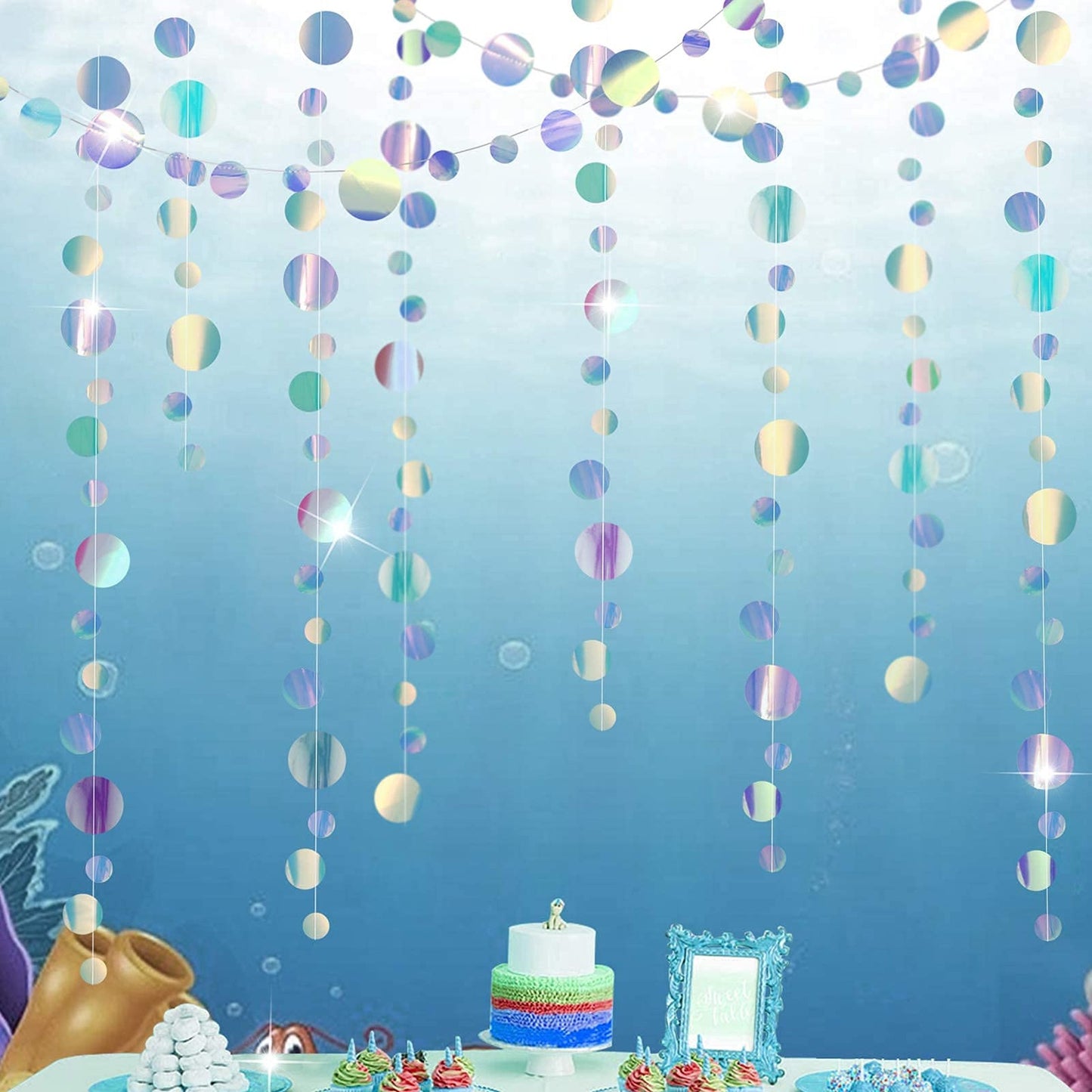 Ocean Under The Sea Bubble Garland for Parties and Decor