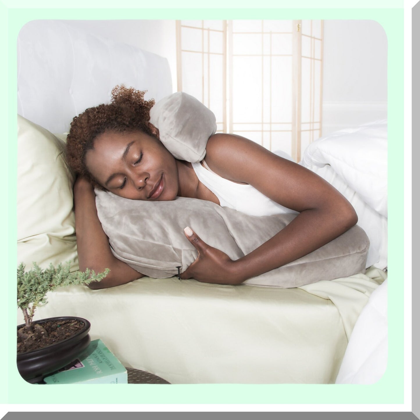 CloudComfort Side Sleeper Memory Foam Pillow