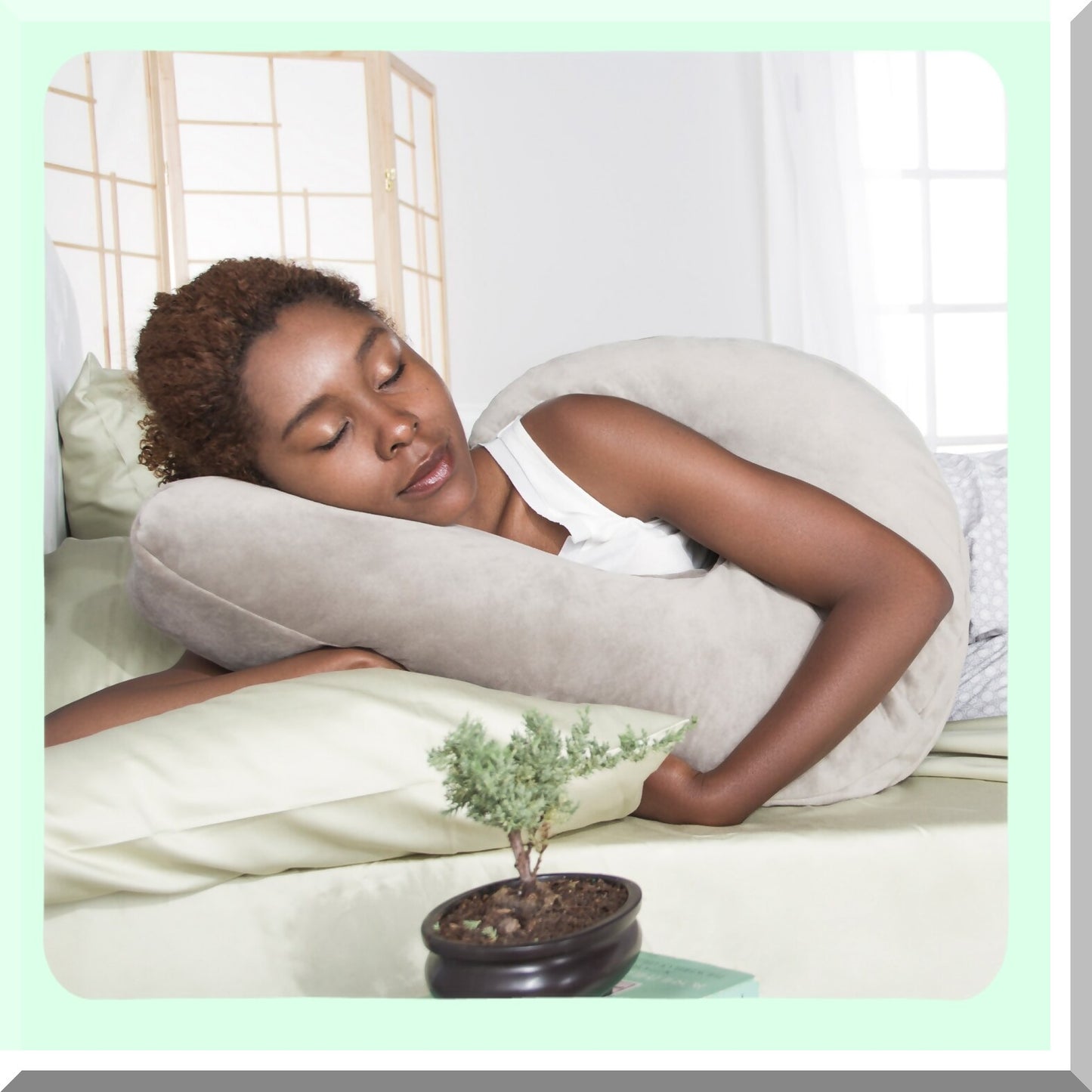 CloudComfort Side Sleeper Memory Foam Pillow