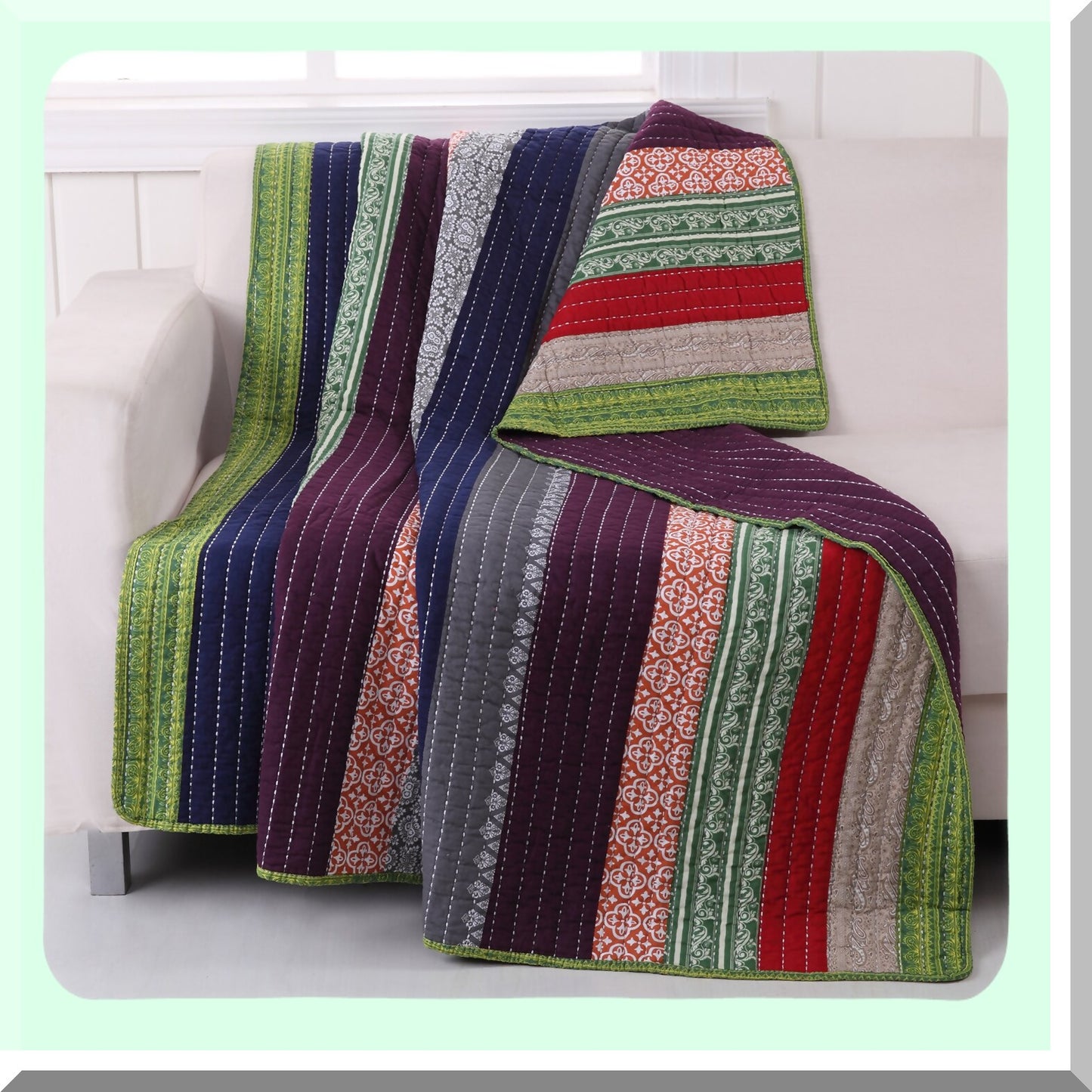 CozyWarm Marley Throw Blanket - 50x60 Ultra-Soft Plush Comfort