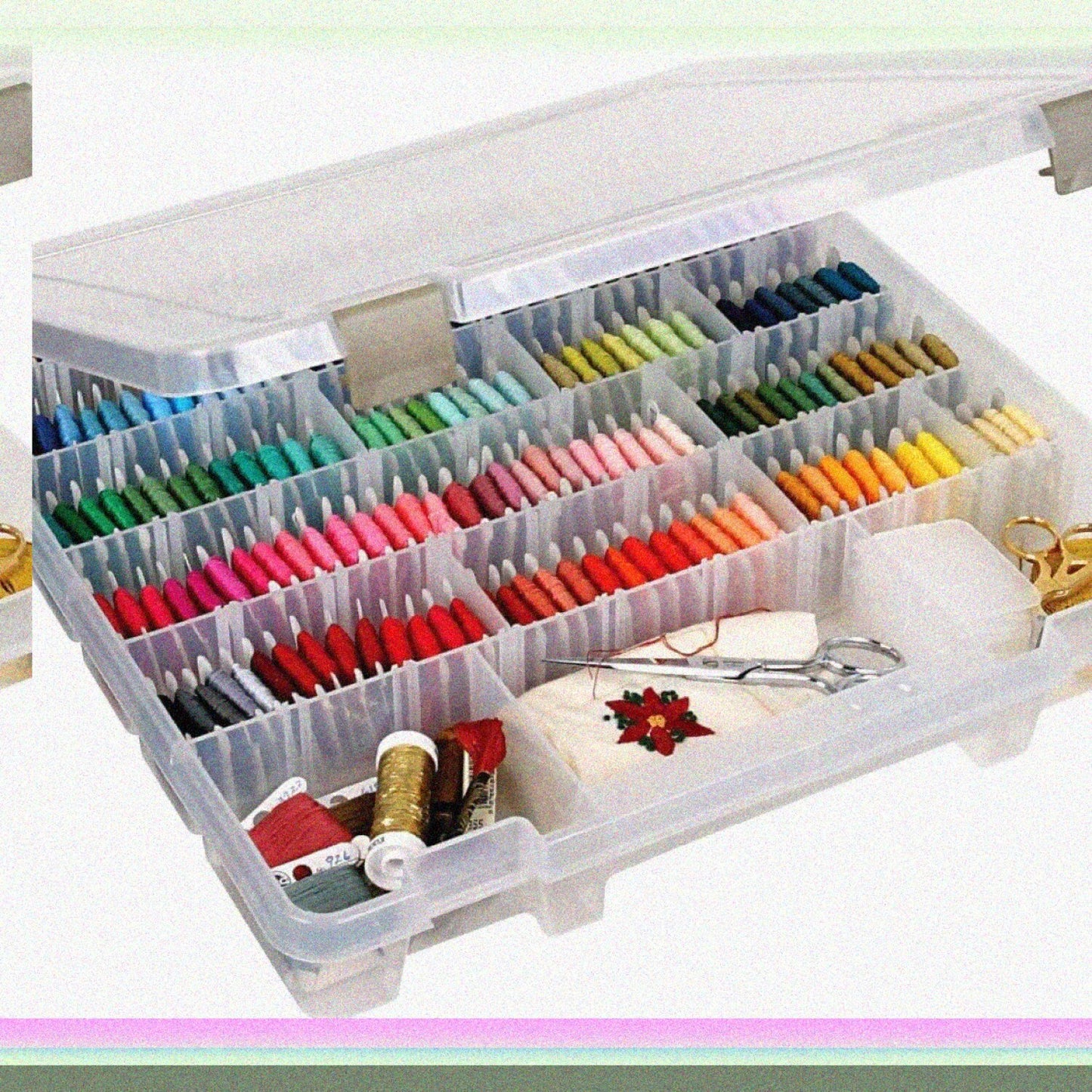 9101AB Super Satchel Slim Plastic Storage Case