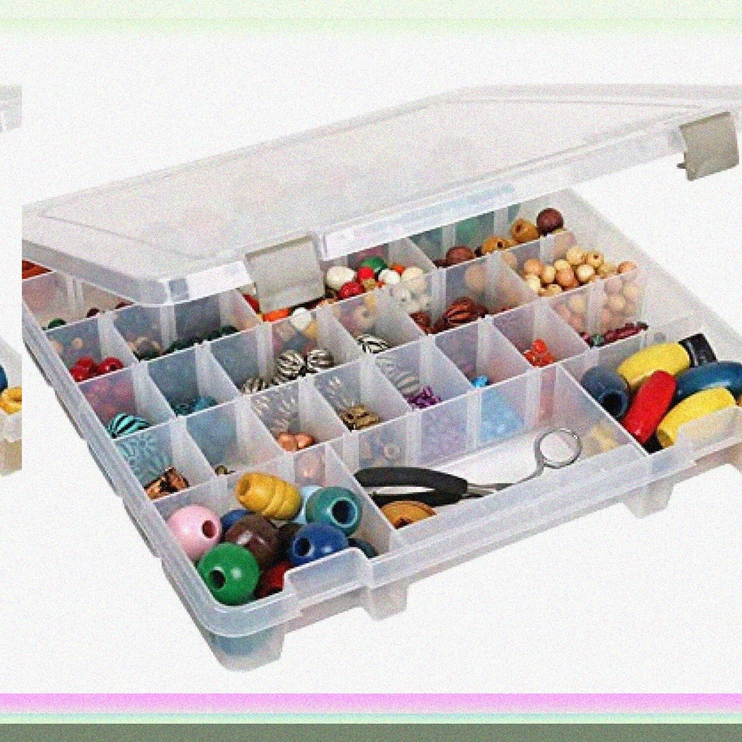 9101AB Super Satchel Slim Plastic Storage Case