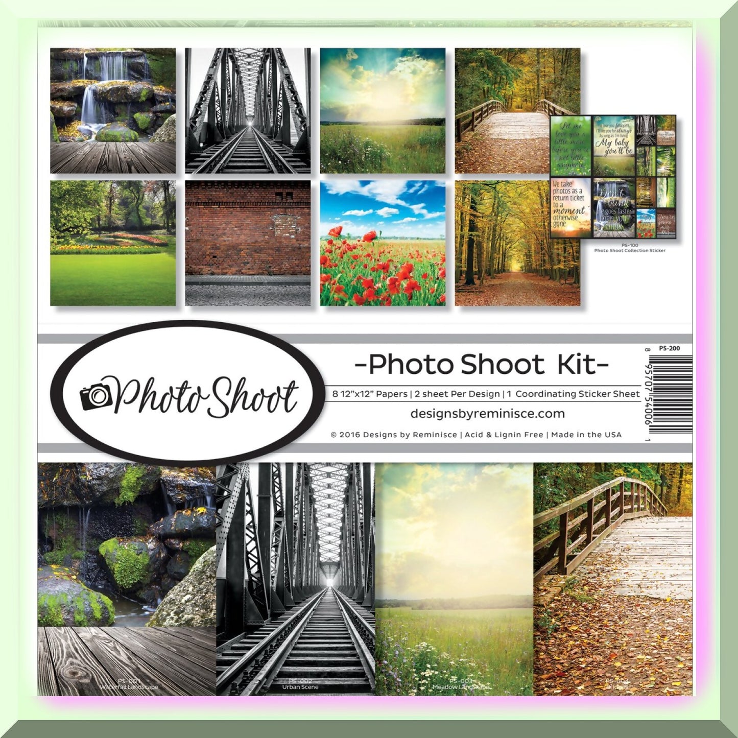 SnapStory Memories Scrapbook Kit 12x12 inch