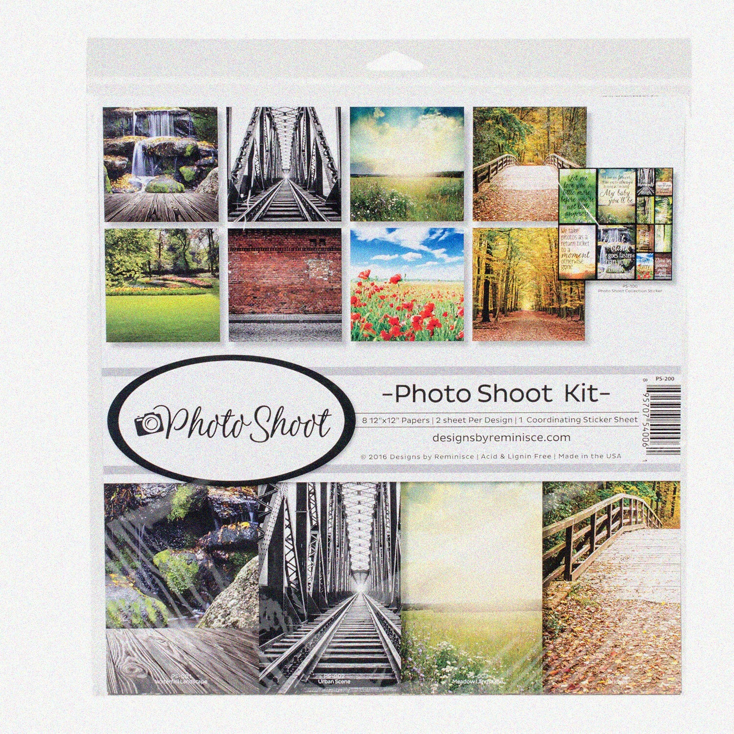 SnapStory Memories Scrapbook Kit 12x12 inch