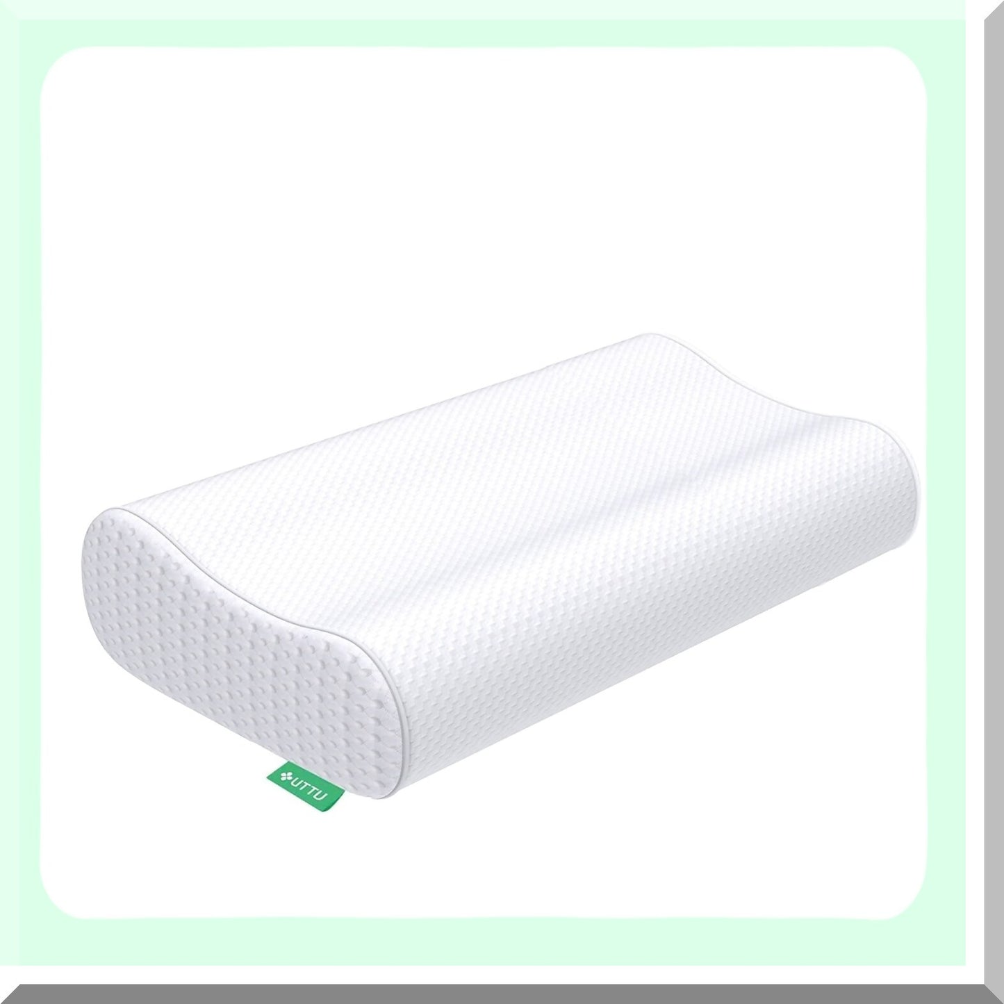 OrthoRest Queen Size Contour Memory Foam Pillow - Adjustable Orthopedic Cervical Support for Side and Back Sleepers - CertiPUR-US Certified