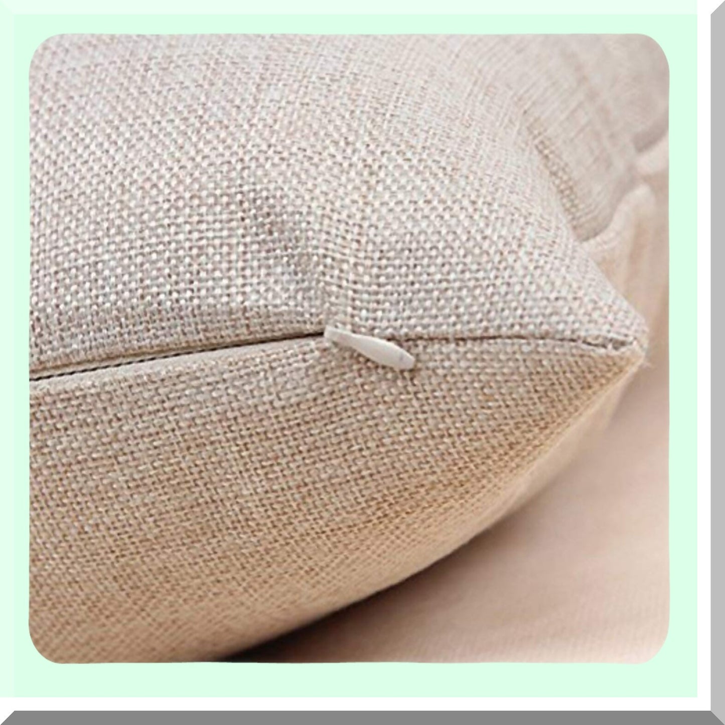 Tropical Palm Leaf Geometric Cushion Cover Set - Green Leaves Decorative Pillowcase for Home Decor - Cotton Linen Square Throw Pillow Cover 18x18 Inch