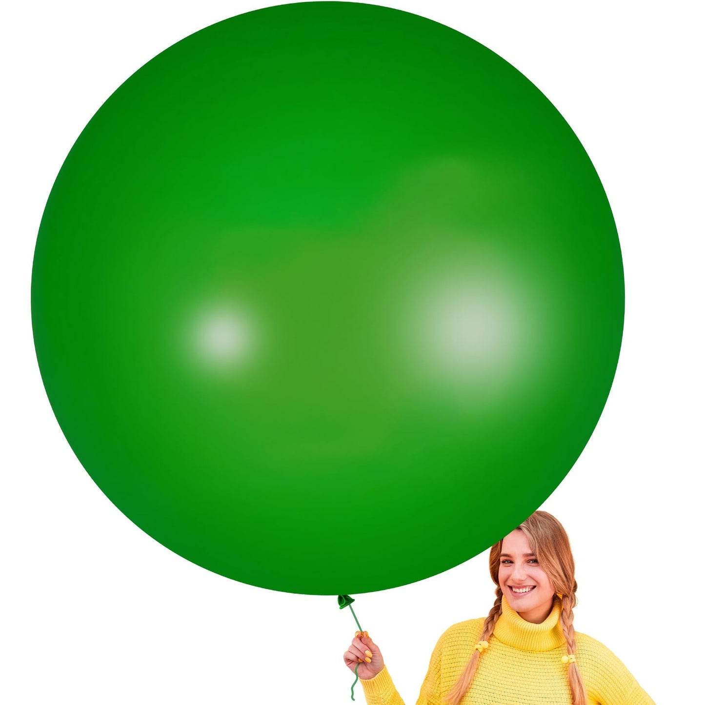 Large Dark Green Balloons Set for Party Decorations