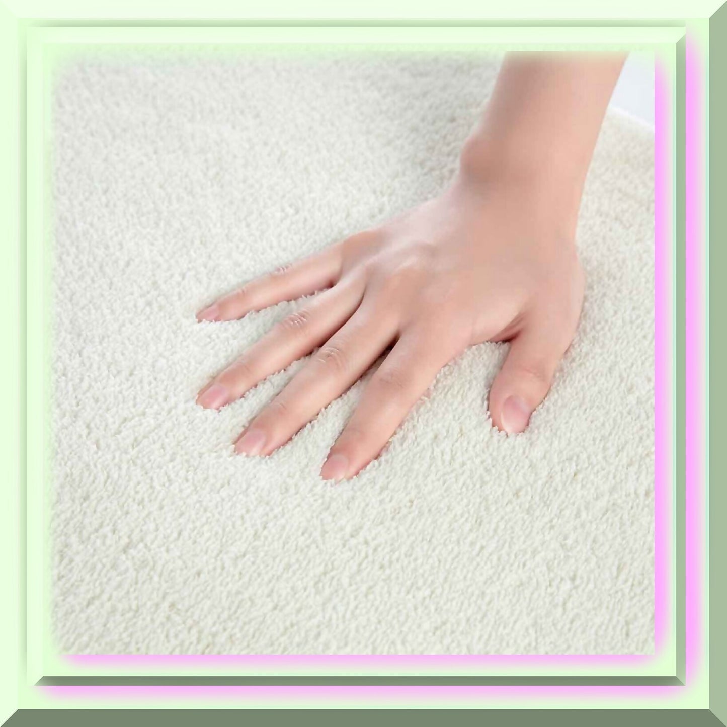 Red Lips Microfiber Non Slip Bath Mat 16"x24"