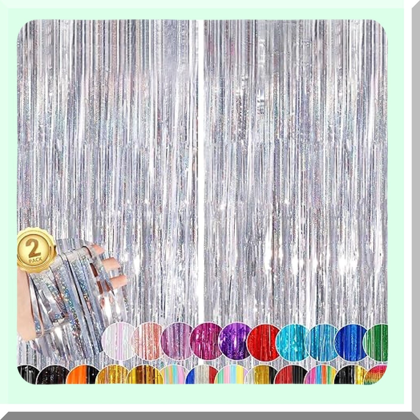 Party Streamers and Curtain Decorations for Celebrations
