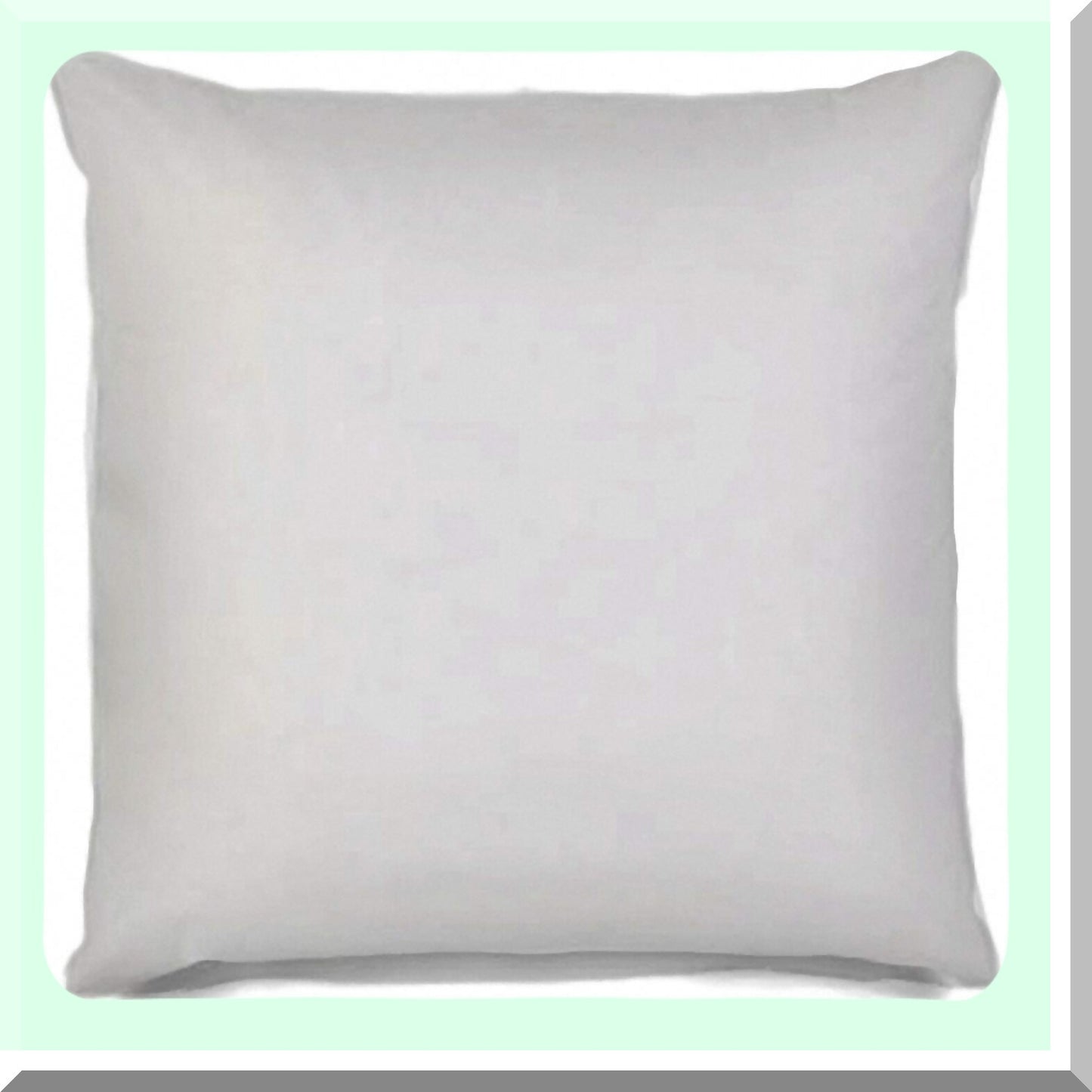 Hypoallergenic Square Pillow Insert 36X36 - White Polyester Sham Stuffer - Decorative Euro Throw Cushion - Sofa Bed Couch - Made in USA - Machine Washable