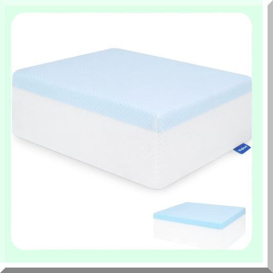 ErgoRest Cube Memory Foam Pillow - Side Sleeper Cuboid Neck Pillow for Pain Relief & Multi-Use Support