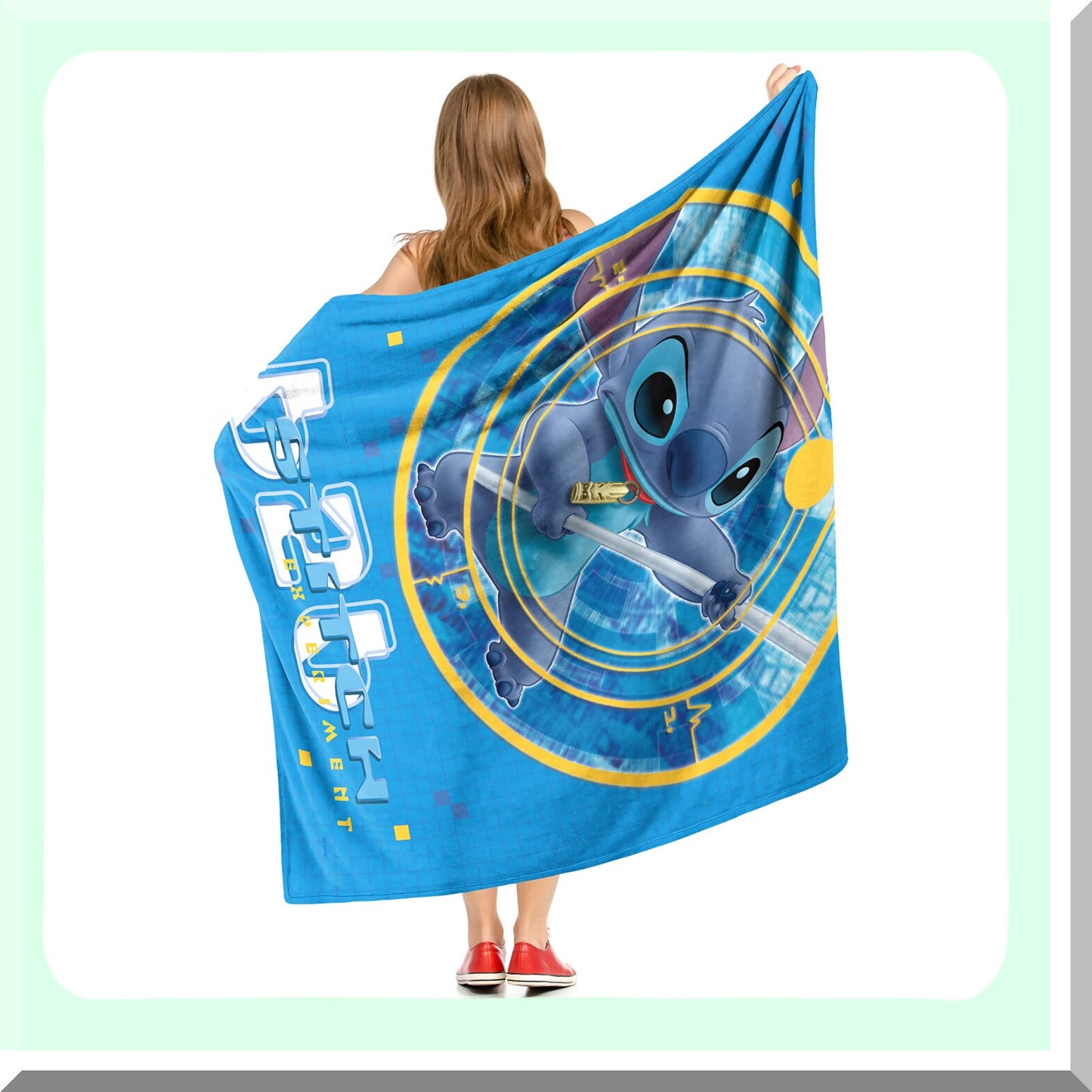 Stitch Experiment Cozy Silk Touch Throw Blanket, 50" x 60""