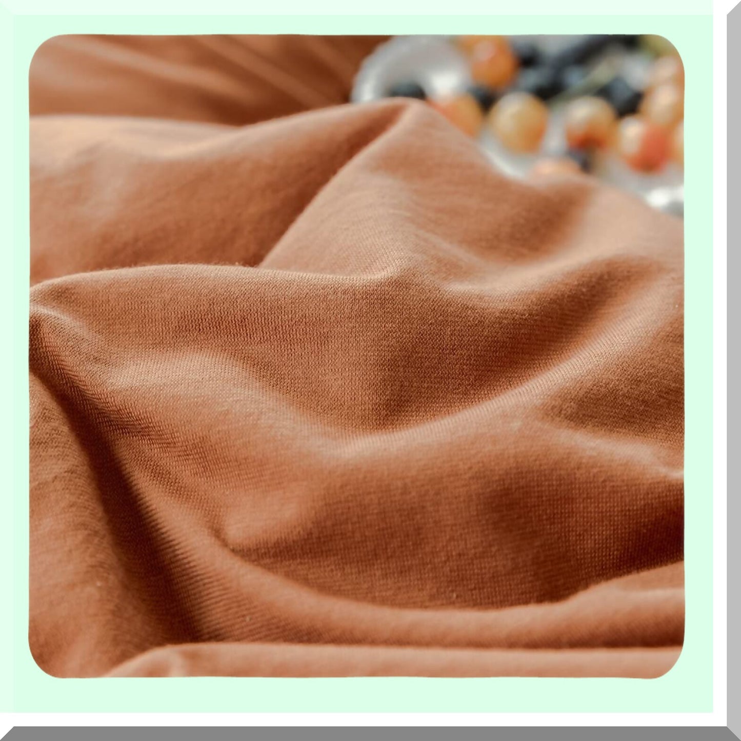 Breathable Comfort Jersey Pillowcase Set - Burnt Orange Envelope Closure Pillowcases - Ultra Soft Knit Pillow Covers - 20x36 Inches - Pack of 2