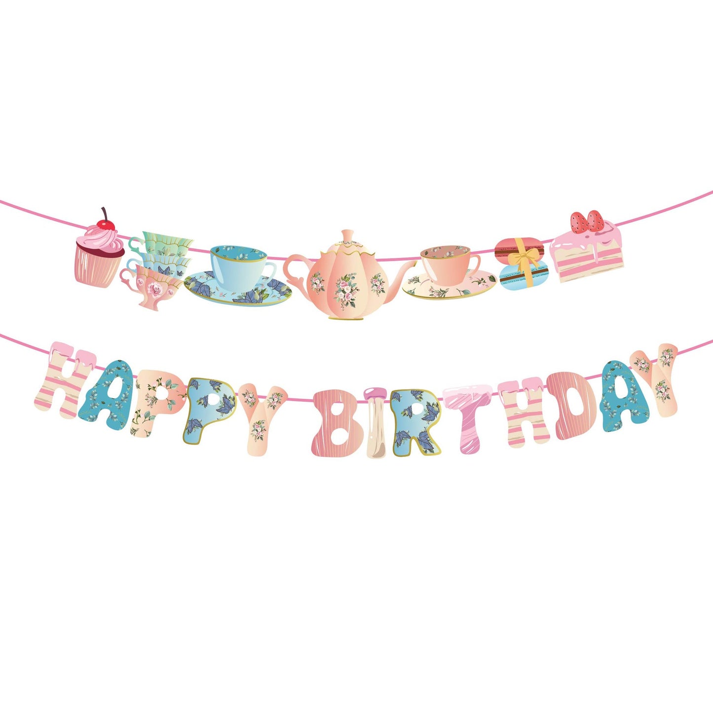 Llama Party Decorations and Birthday Banner Set