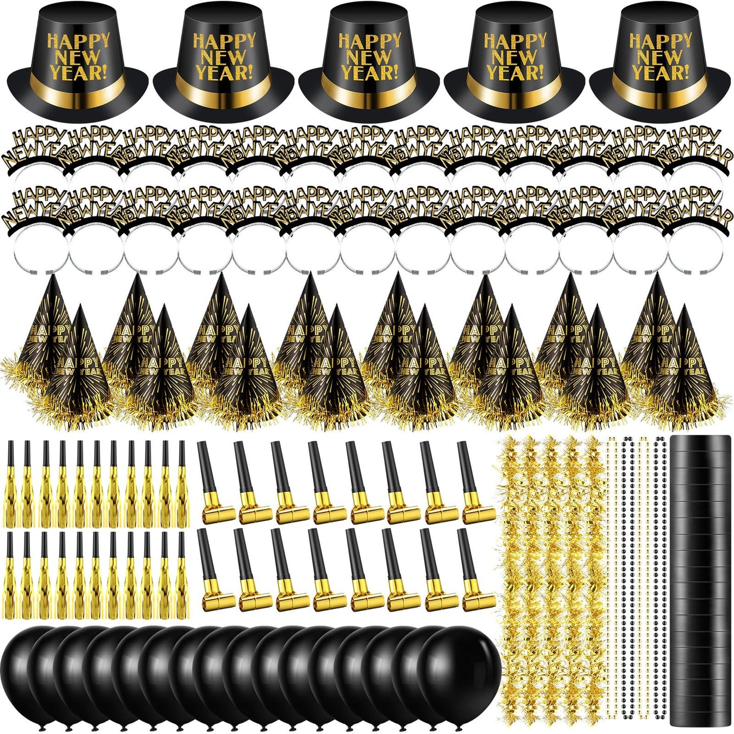 New Year's Eve Party Supplies 2024 Decorations