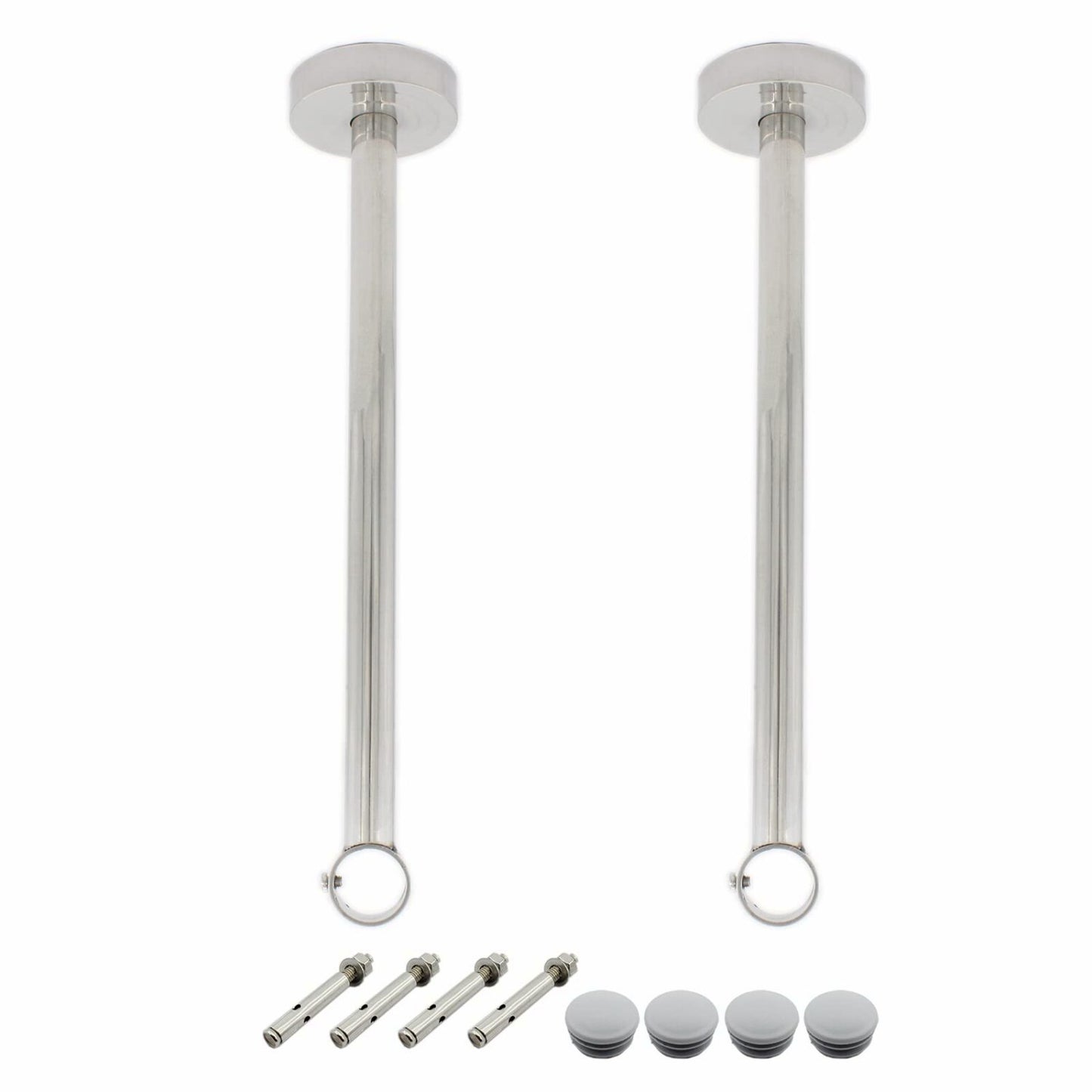 2 Pack Stainless Steel Ceiling Mount Brackets